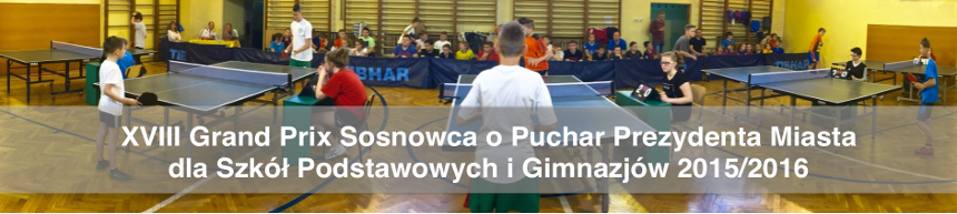 Puchar Prezydenta Miasta Sosnowca 2015/2016